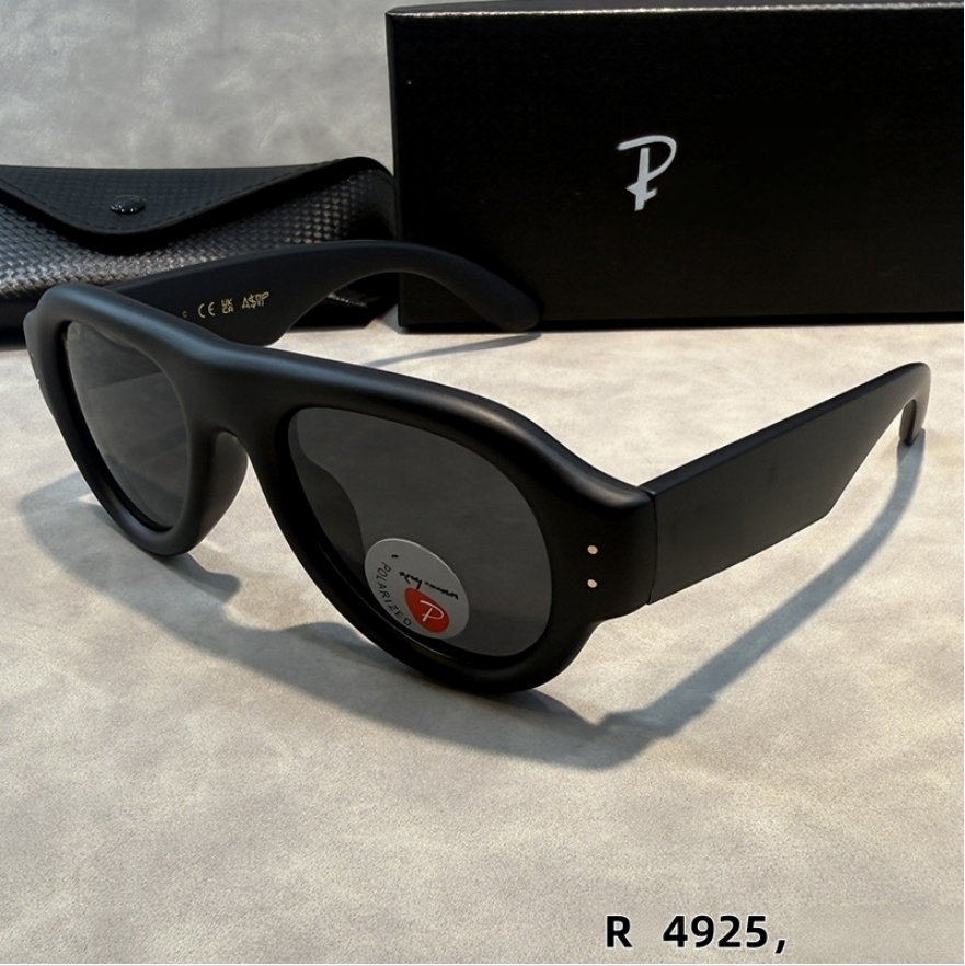 Luxury Designer sunglasses Fashion Thick Frame Polarized Sunglasses Retro Oval Shape UV400 Shades For Driving Travel Eyewear Men's and Women�
