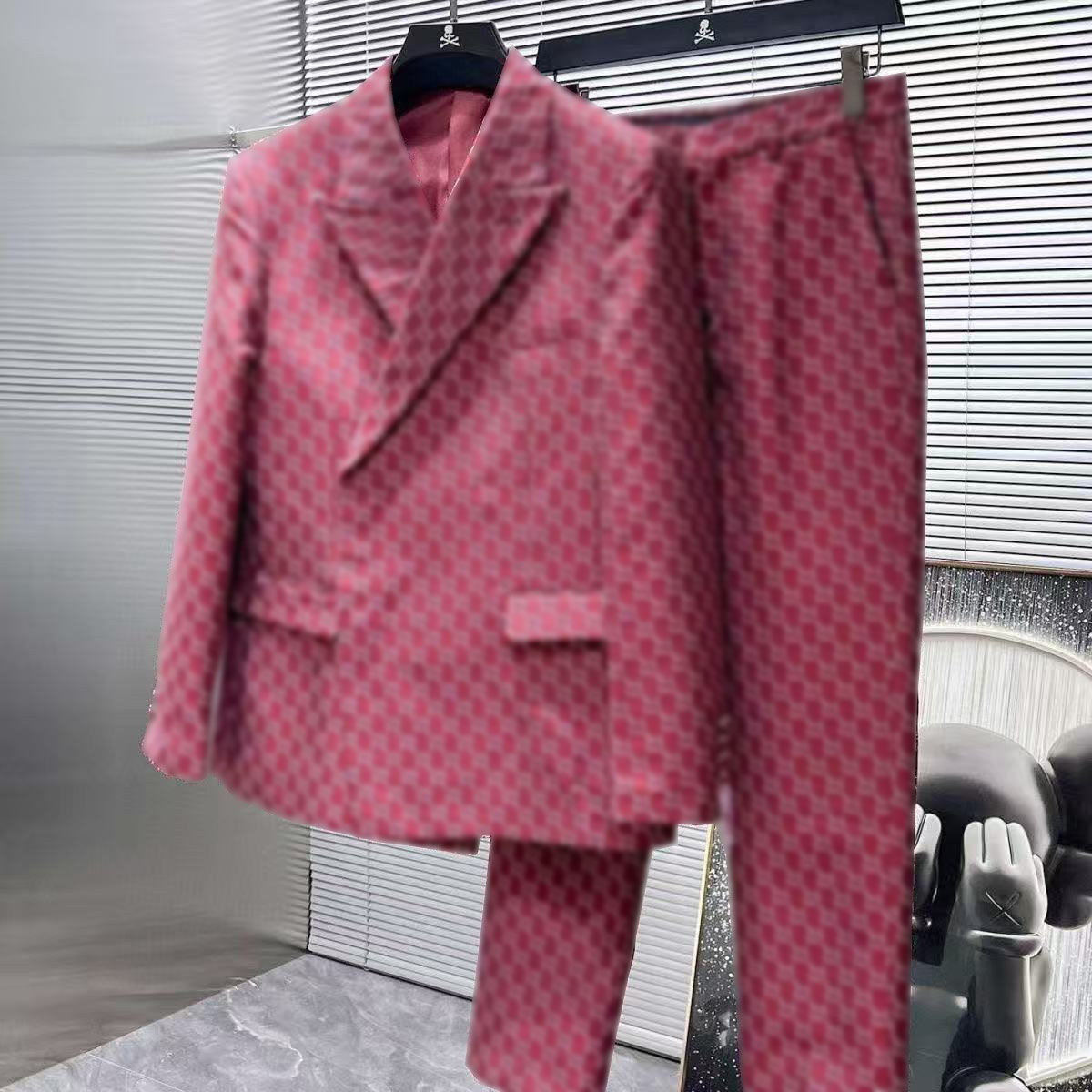 26SS Designer New Men's and Women's Universal Suit Sets, High-Quality Letter-Printed Men's Jackets Sets, Women's Sets, Women