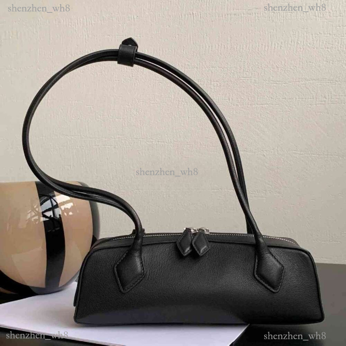 higher quality new LeTeckel Bags bag Shoulder Le Teckels Bag Handbags Baguette Bag Armpit Bag Long Profile Double Zipper Opening Closing ccf