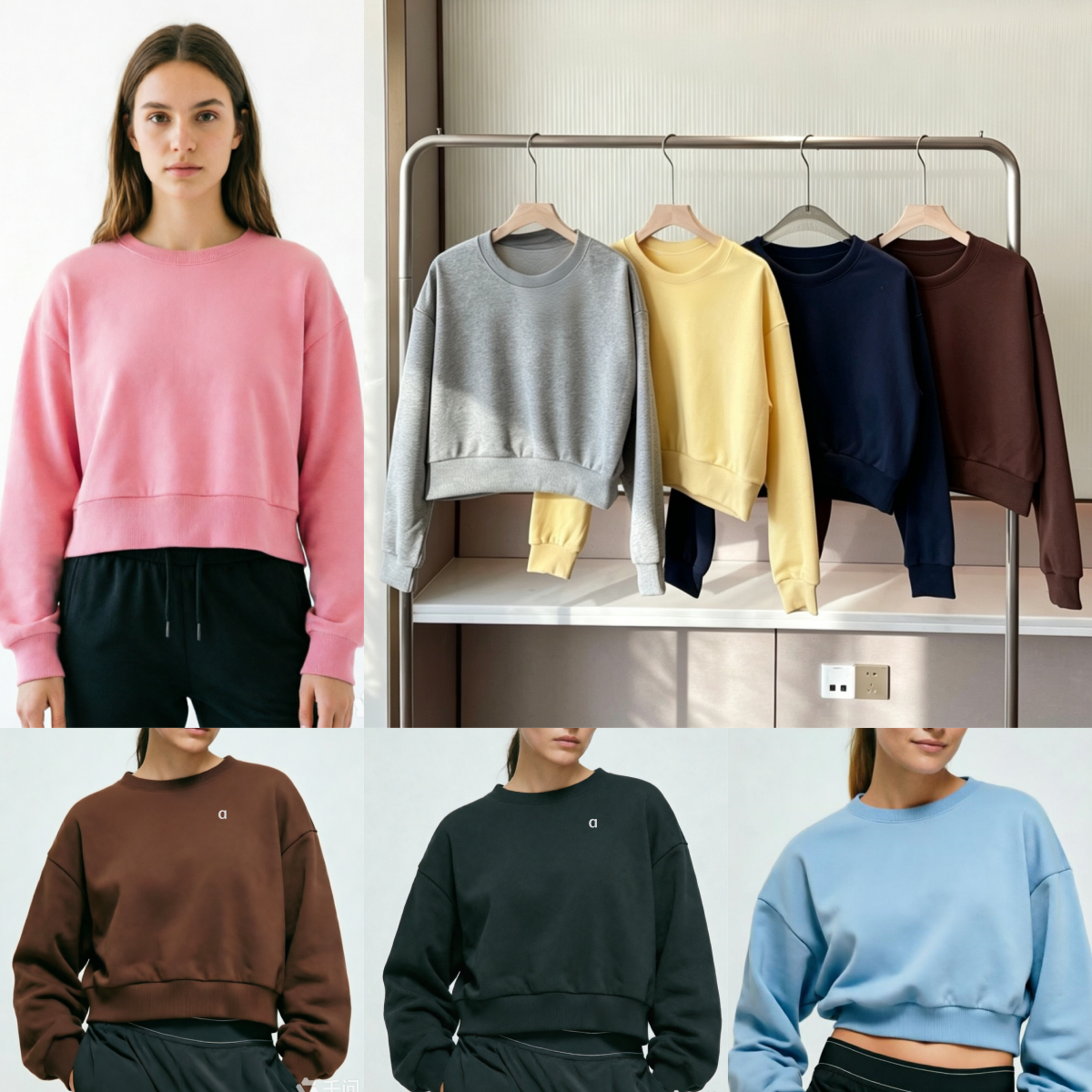 A2392 femmes 3D argent col rond manches courtes sweat décontracté coupe ample à capuche polyvalent minceur haut pour les femmes
