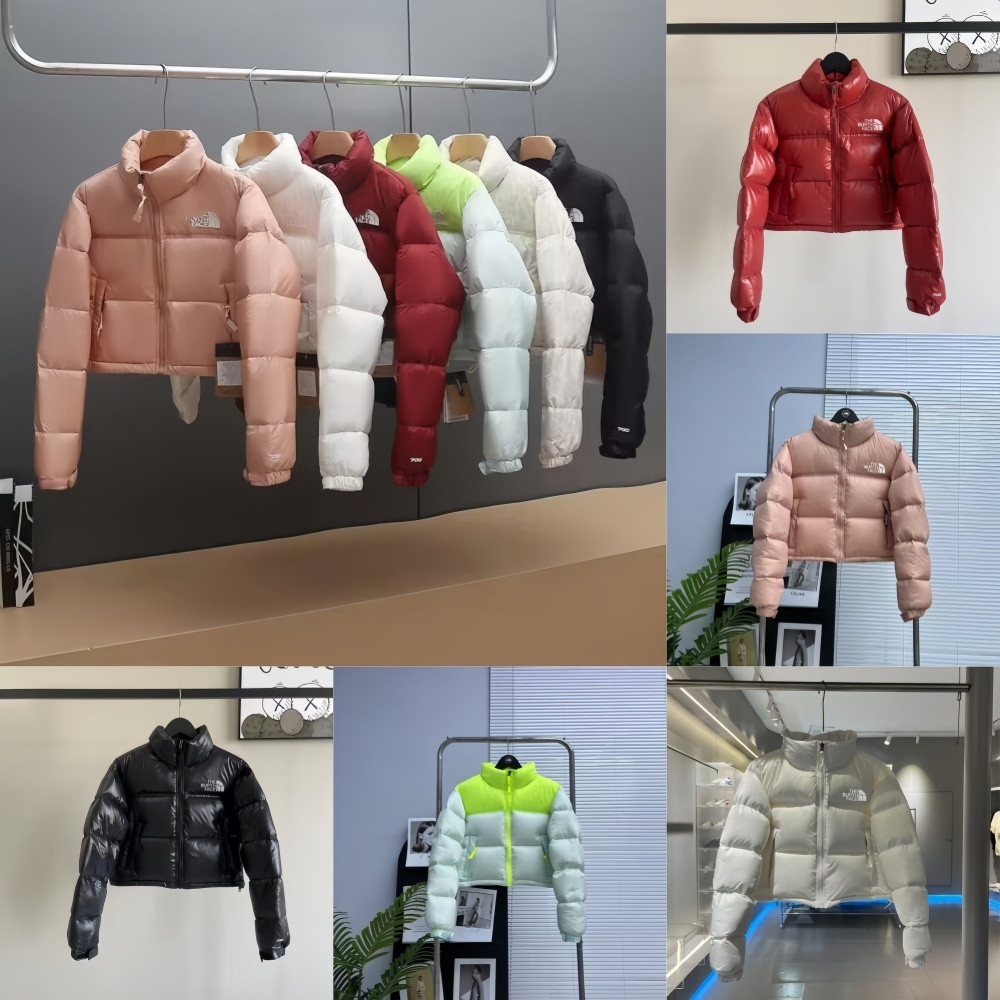 face 700 Ken Dou cropped jacket women designer puffer Goose doudoune femme fashion winter coat women leisure puff jacke brand cardigan windbreaker V