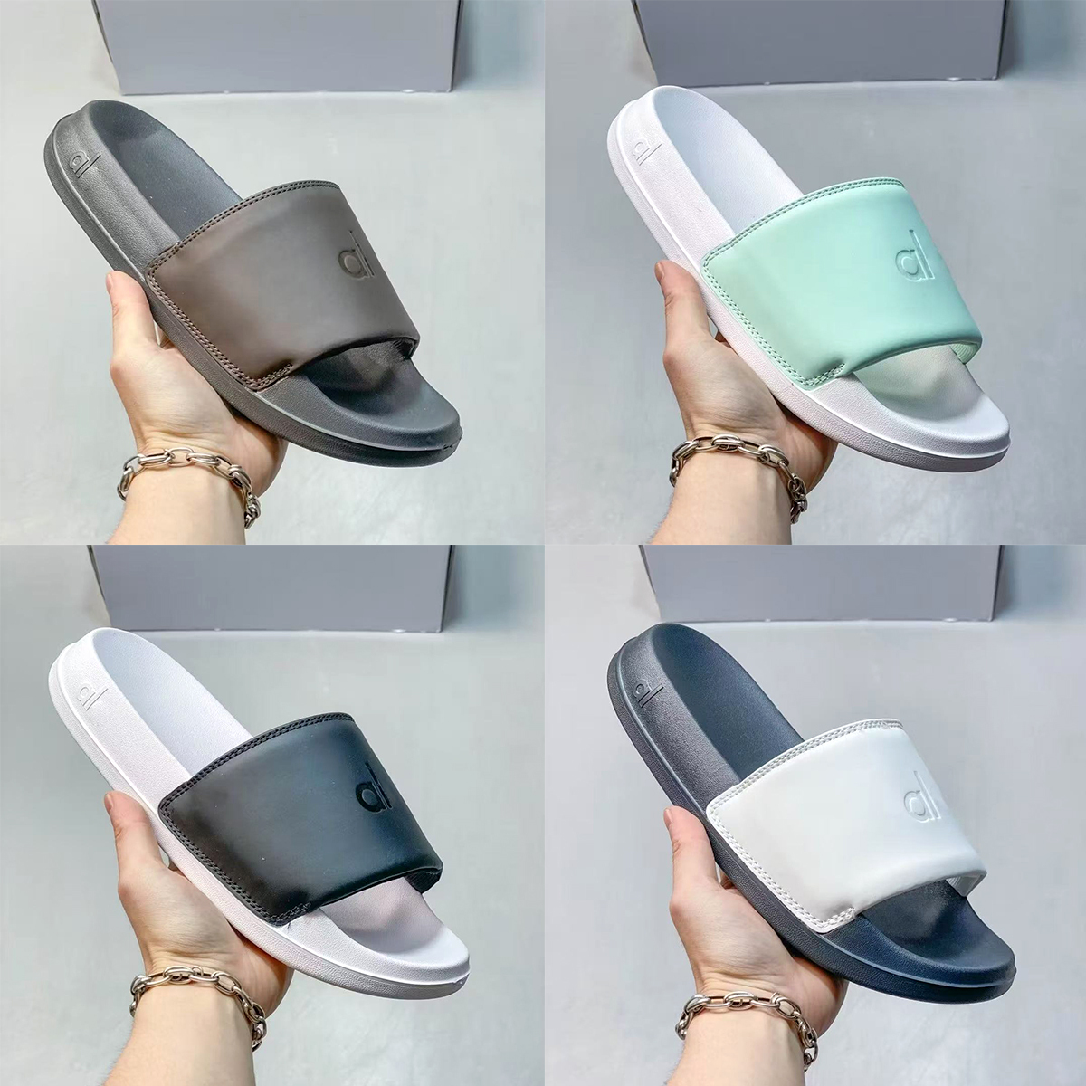 Outdoor travel Yoga sandal Beach pool Soft slider mens womens AO slippers Home shoe Designer gym Fashion Mule luxury casual Sports shoes Summer Rubb