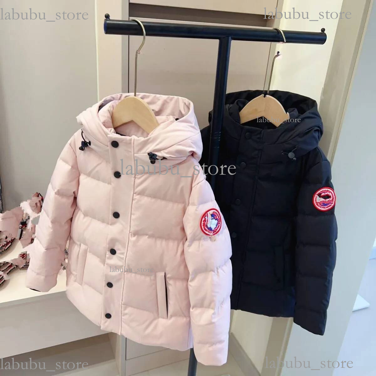 Winter Kids Brand Quality Children's Boys Girls Jacket Designer Down Fashion Warm Windproof Jacket Sport Coat