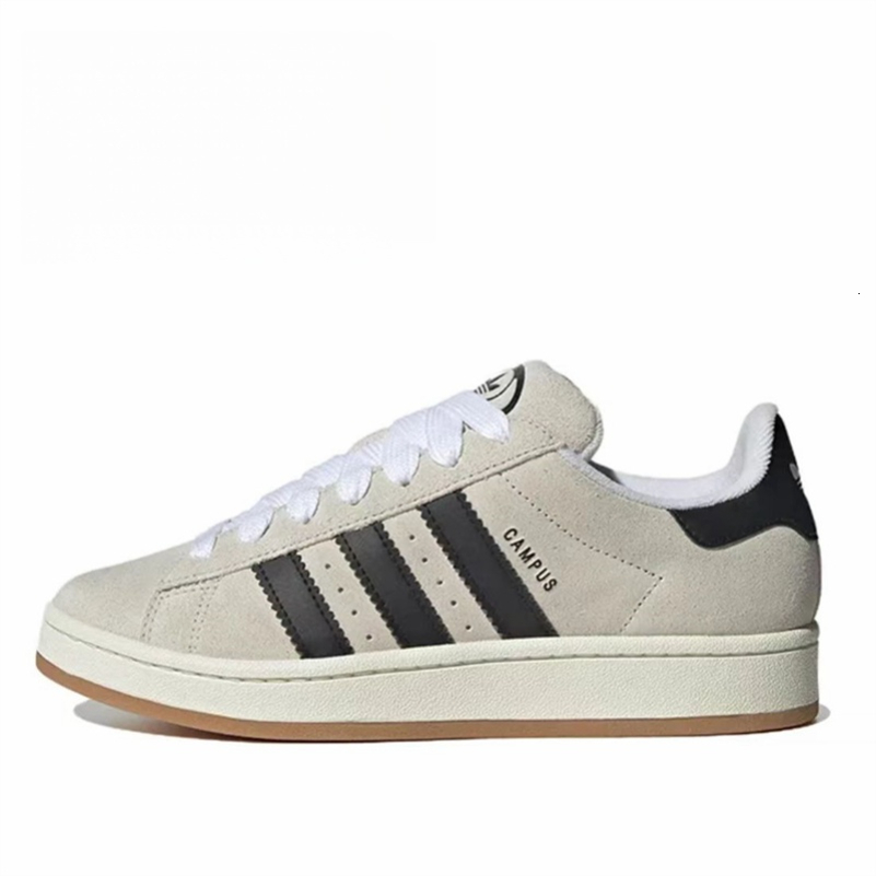 Free shipping Adidas Originals Campus 00s Grey Suede Sneakers Unisex Three Stripes Gum Rubber Sole Low Top Vintage Y2K Skate Casual Walking Trainers