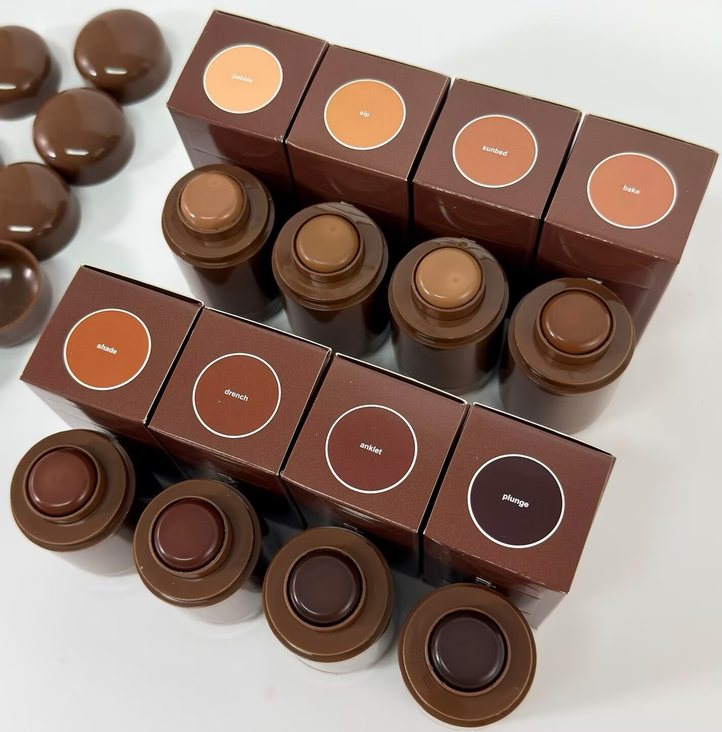 Face Makeup 8 Color Pocket Highlight Rose Sunlight Bronzo Pearl Brighten Bronzers Highlighters 5.3g