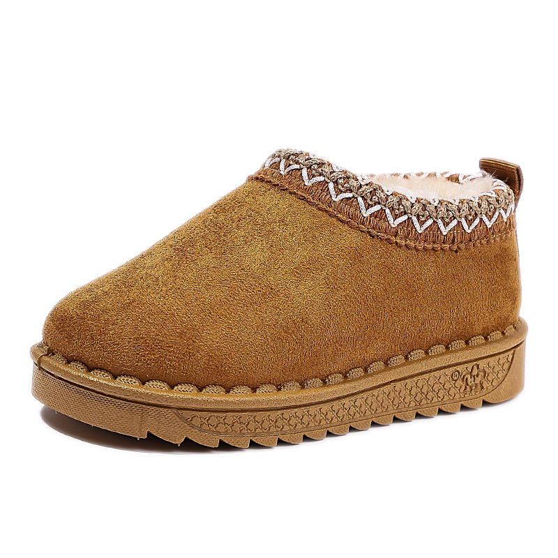 2026 Winter New Children's Designer Fashion Snow Boots Keep Warm Classic Waterproof and Anti Slip Short Boots for Girls and Boys