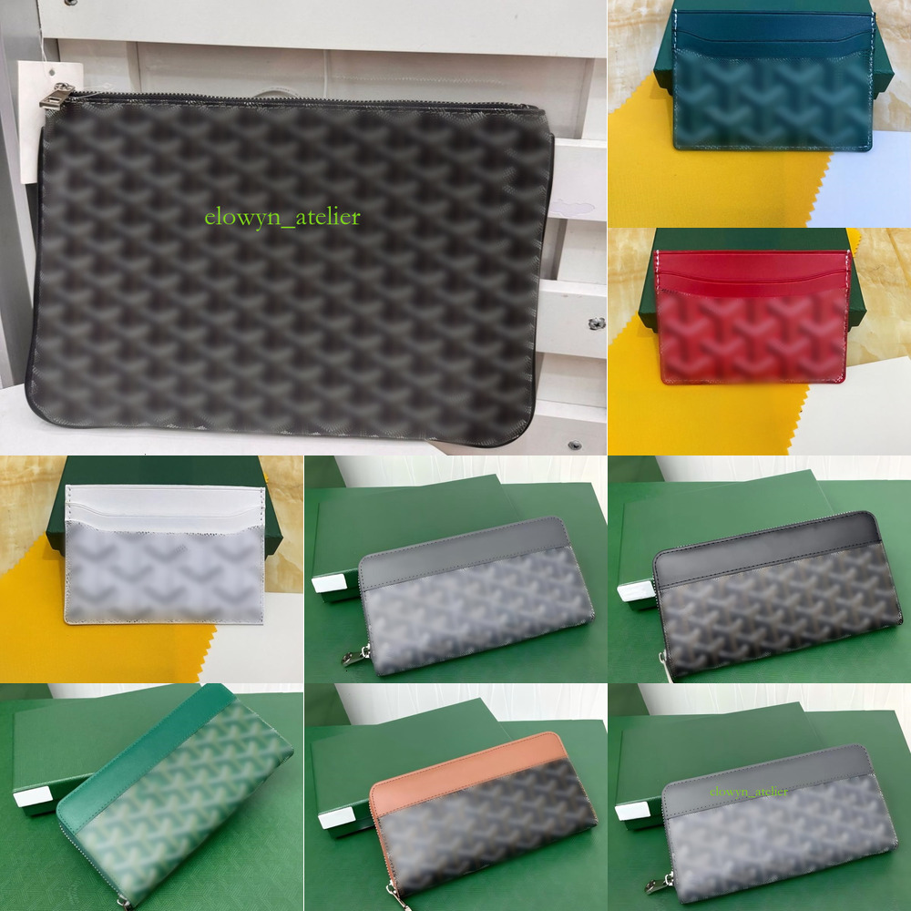 Designer High quality Multi Style Geometric Pattern PU Leather Clutch Long Wallet Tablet Document Storage Zipper Pouch Handbag 2026 model best selli