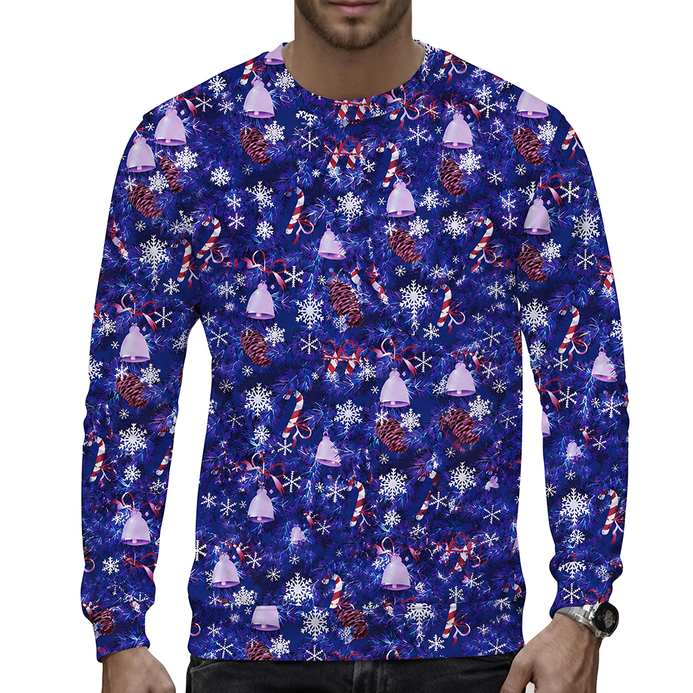 Accessoire de vêtements d’hiver unisexe confortable | Veste pull à col côtelé en peluche avec imprimés artistiques