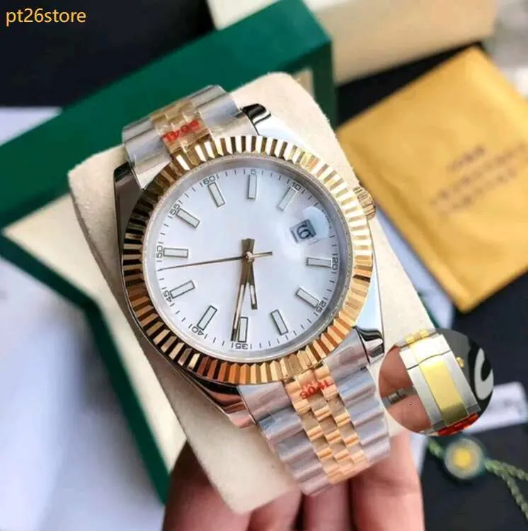 New Men's Automatic Mechanical Watch 36/41mm 904L Stainless Steel Strap 31 Quartz Sapphire Luminous Waterproof Montre de Luxe