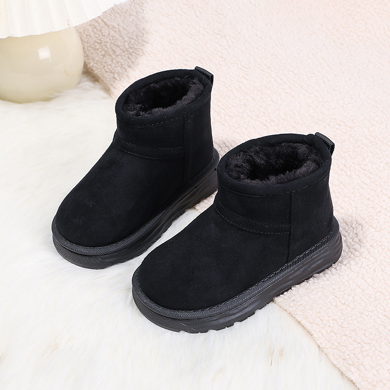 2026 Winter New Children's Designer Trend Snow Boots Keep Warm Waterproof and Anti Slip Short Boots for Girls and Boys