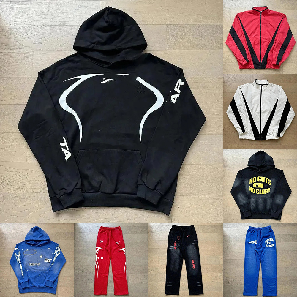 He ll Hoody Y2K Designer hoodie Mens Hoodie For Man Woman Tracksuits Sports Suit Pants Pullover Vintage Street Graffiti st ar Sweatshirts womens hoo