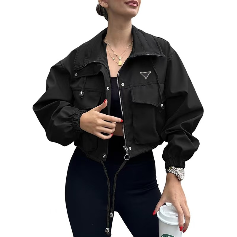 Women's Jacket Designer Clothing Luxury Women's Windbreaker Outdoor Bicycle Street Top Hip Hop Top Designer Women's Jacket Coat