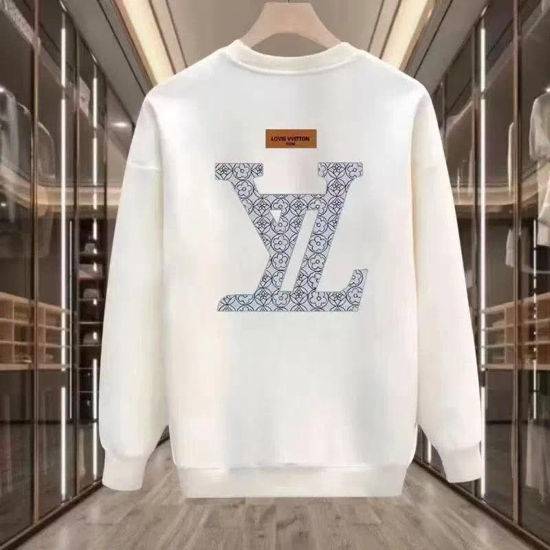 Autumn and winter new presbyopic letter Jacquard lazy relaxed round neck sweater for men and women with the same sweater M-5XL