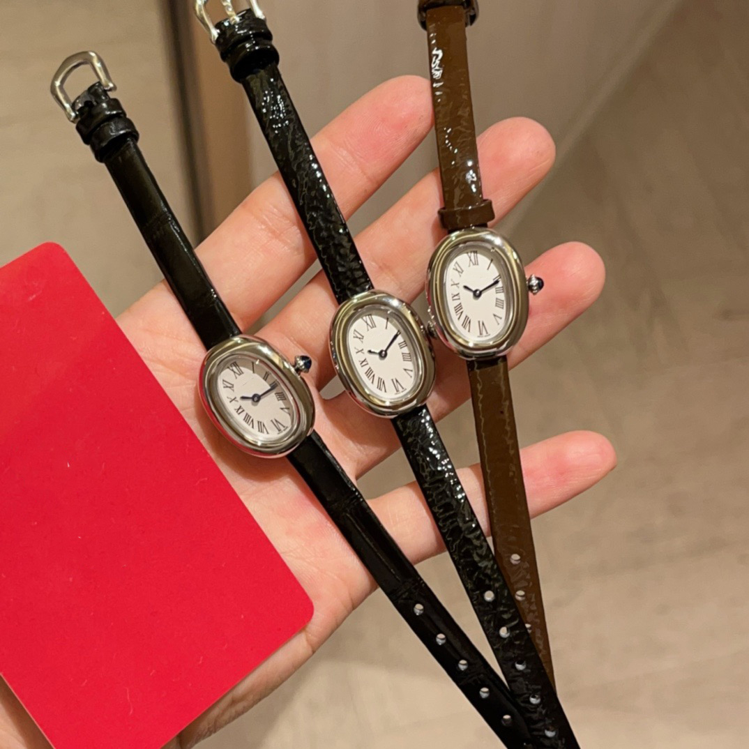 Lady Watch Mode Luxe Diamant Femmes Bracelet Designer Or Bracelet En Cuir En Acier Inoxydable Original Mouvement À Quartz montre femmes designer