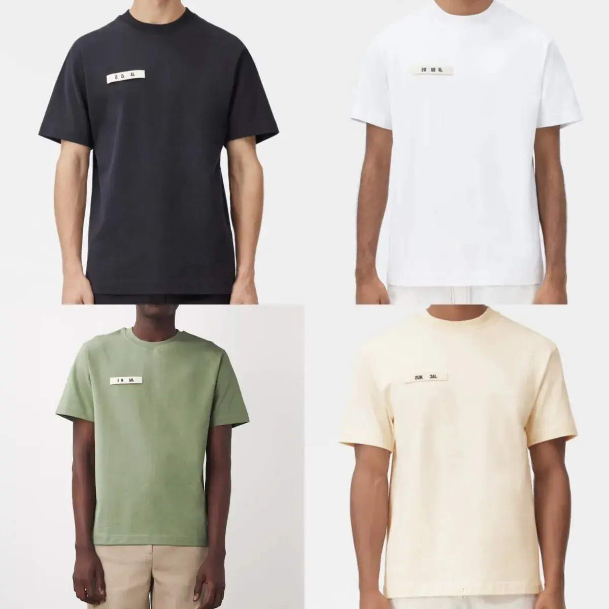 Men T-Shirt Designer Quality Letter Logo American Style Hip Hop Short Sleeved Cotton Loose Fitting T Retro short sleeve High Street Top Summer T Shi