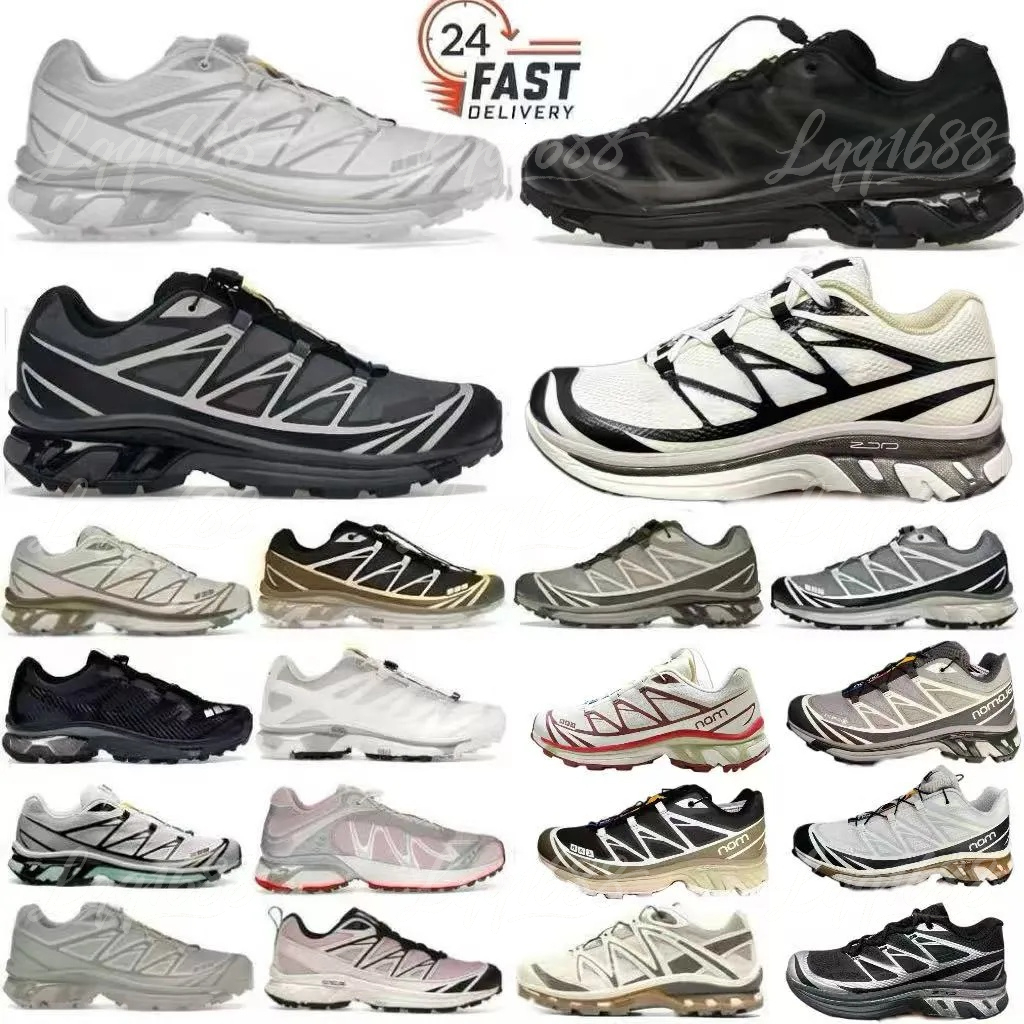 Designer Outdoor Hiking Xt-6 shoes men women XA-PRO-3D XT-4 XT-Q Quest Gore-TexTriple Black Silver Metallic White Lunar Rock monument Wren Waliking