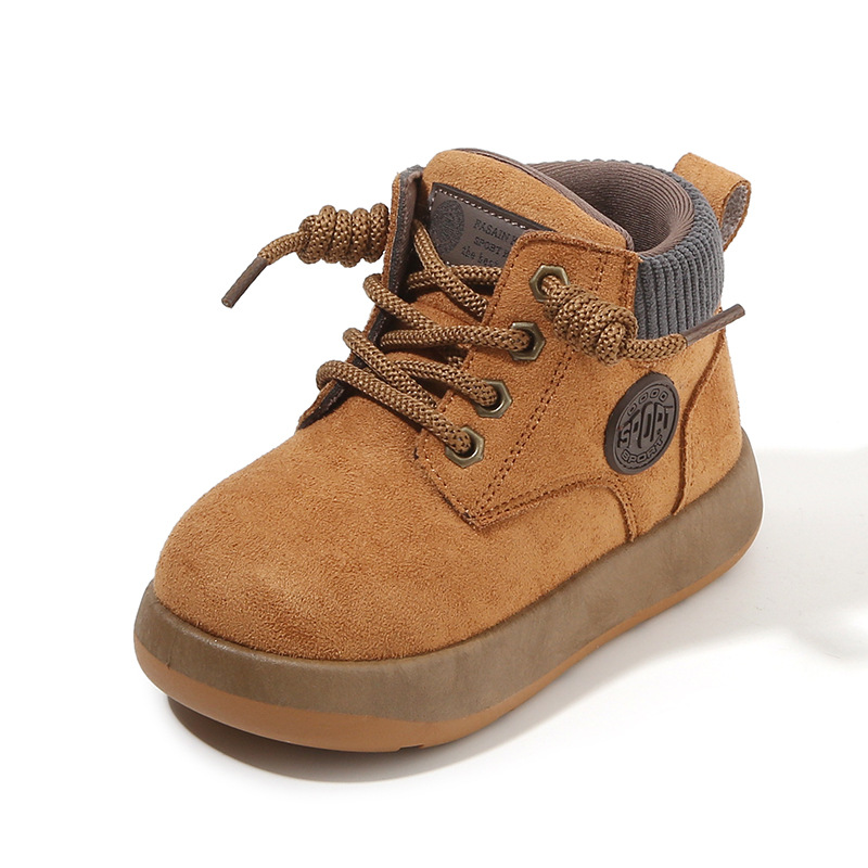 2026 Winter New Children's Designer Fashion Boots Keep Warm Outdoor Waterproof and Anti Slip Short Boots for Girls and Boys