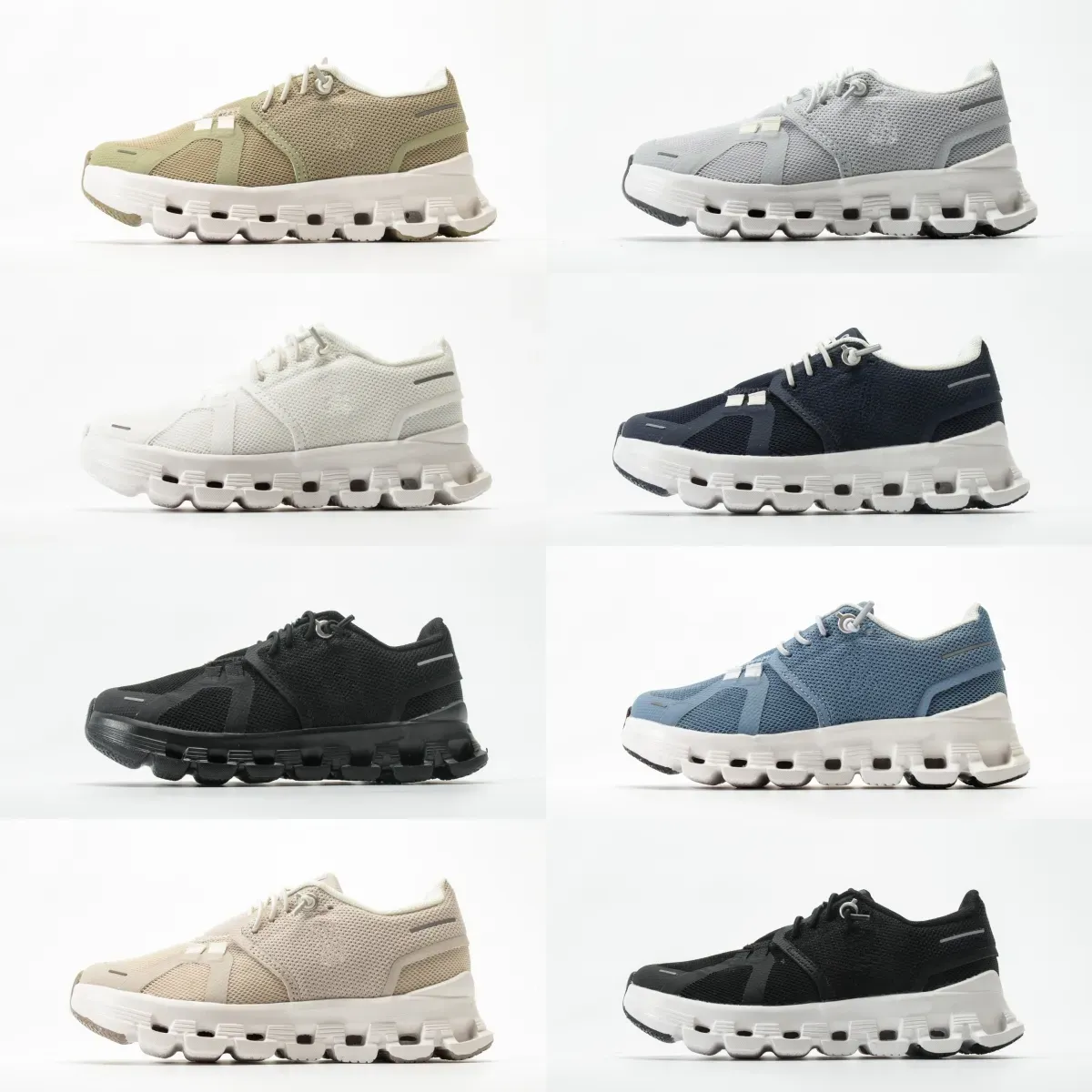 Top Jeunes garçons filles Cloudes 6 All Black White baskets école primaire enfants enfants chaussures de course à vendre enfant en bas âge enfant