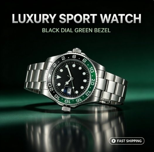 watch watches watches men high-end luxury high-quality Wall Clocks Super Silent Luxury Tonneau Dial TileMetal Modern Designer Business Casual Pre