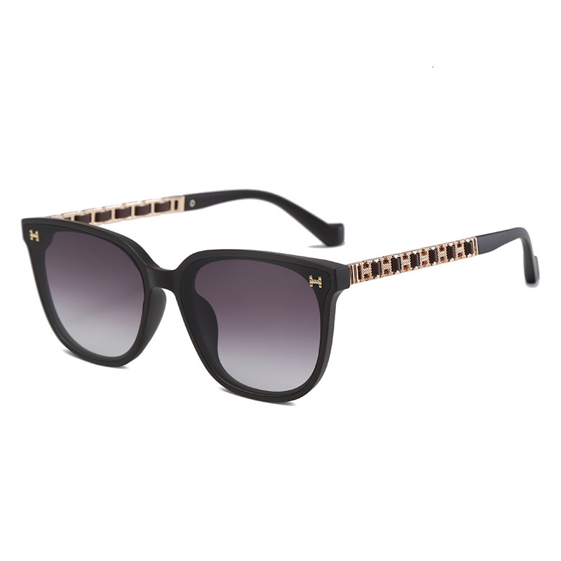 Designer Luxury Brand&# 039 Sunglasses 2026 New Model Chic Plain Makeup Magic Fashion Retro Sun Protection Internet Celebrity High-End Sunglasses Fo