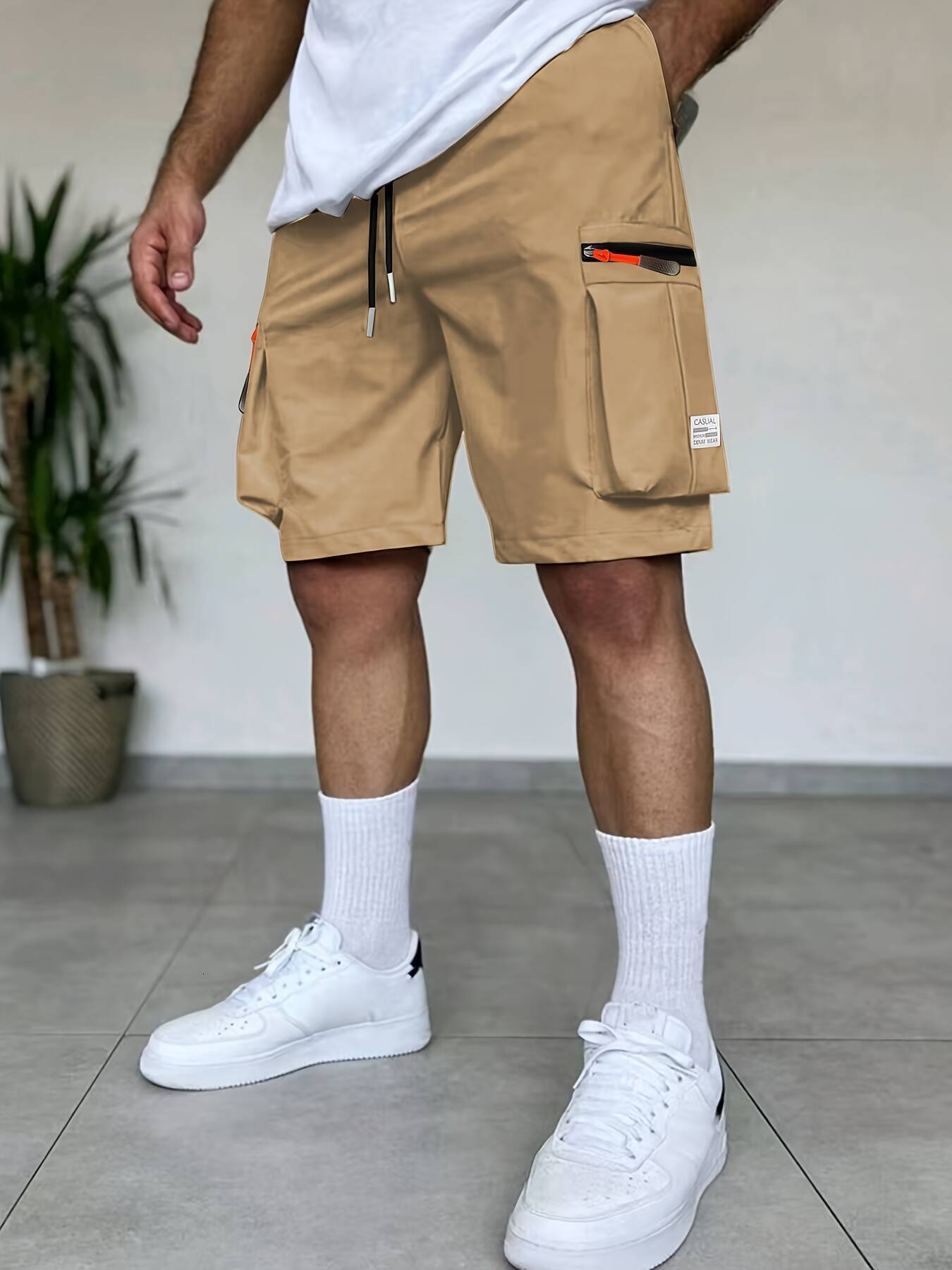 Designer Shorts Summer Men's European-sized Beach Shorts Pants Cargo Pants Korean Style Trendy Brand Beach Pants US Size Shorts