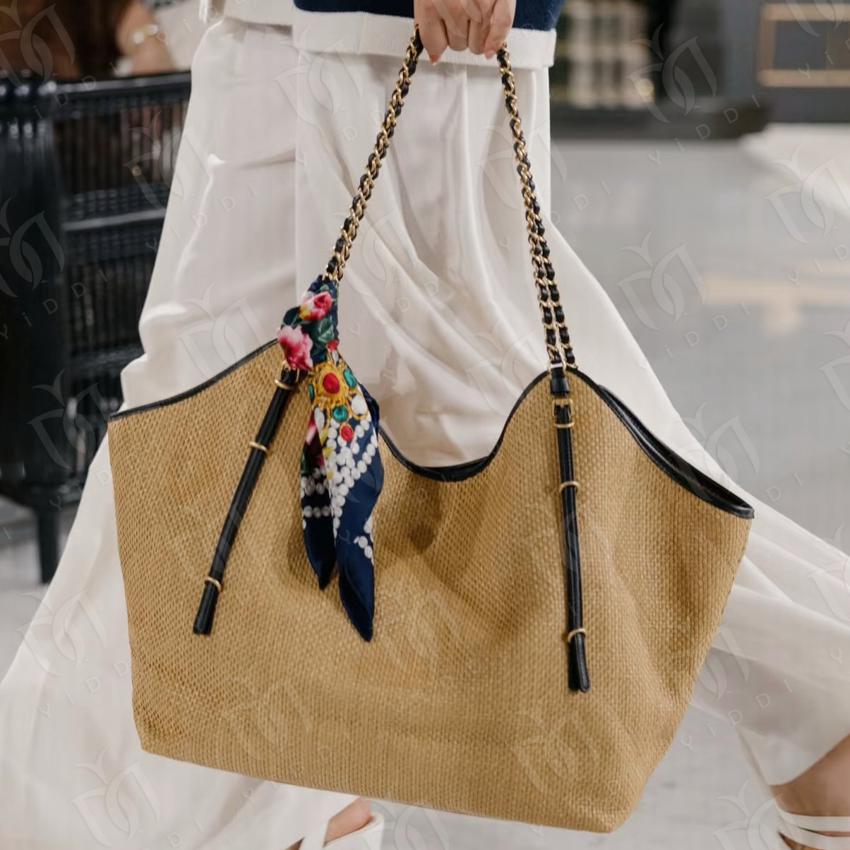 2026 New Luxury Straw tote bag Designer Woven Beach bag 26c Raffia hobo bag Women Fashion Summer Travel Leisure Beach Handbag Vacation Shopping Bags