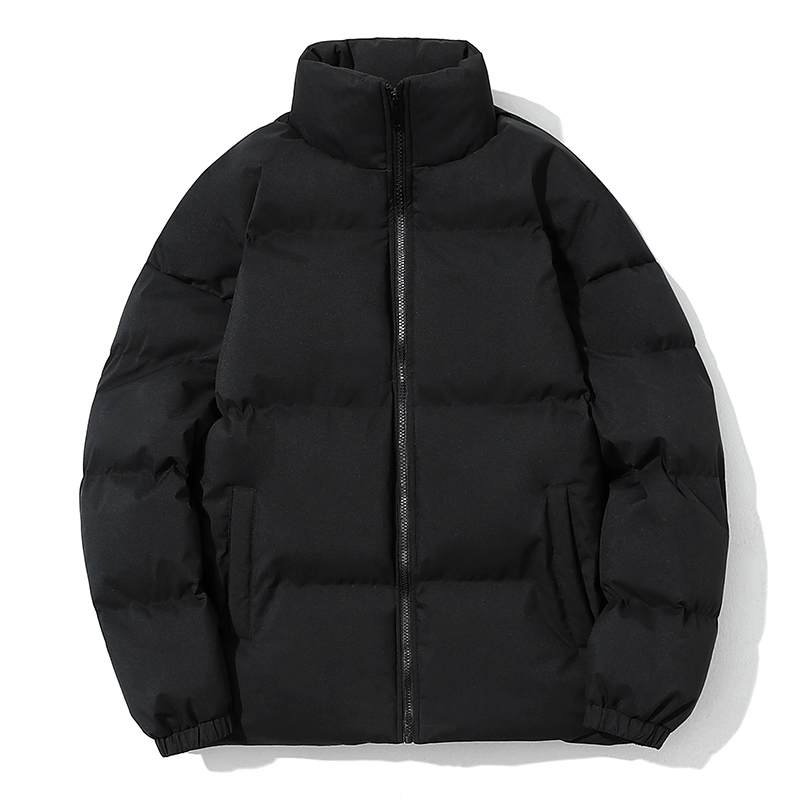 Manteau d'hiver rembourré en coton pour hommes, grande taille, mode haut de gamme décontracté, col montant, veste bouffante, offre spéciale, 1988