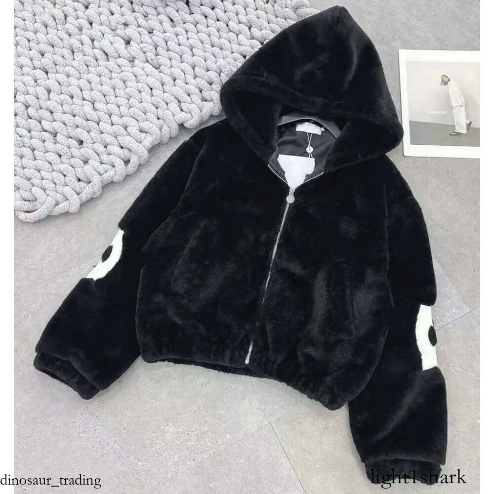 chan jackets Winter women men large collar channels Warm in autumn and winter coat Parisian designer fox fur thickened Parka Coat Fashion warm waist