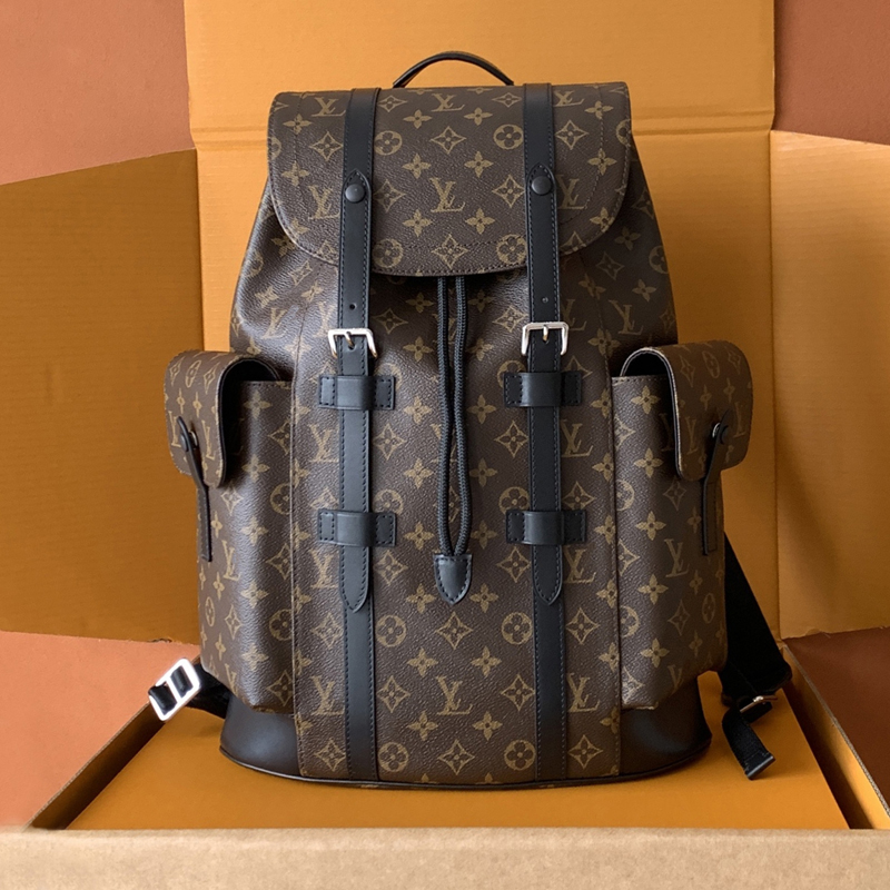 Monogram Designertas Rugzak Verstelbare riem Multicompartimentrugzak Elegante grote rugzak Modeontwerperschoudertas voor heren Dagelijks gebruik 111
