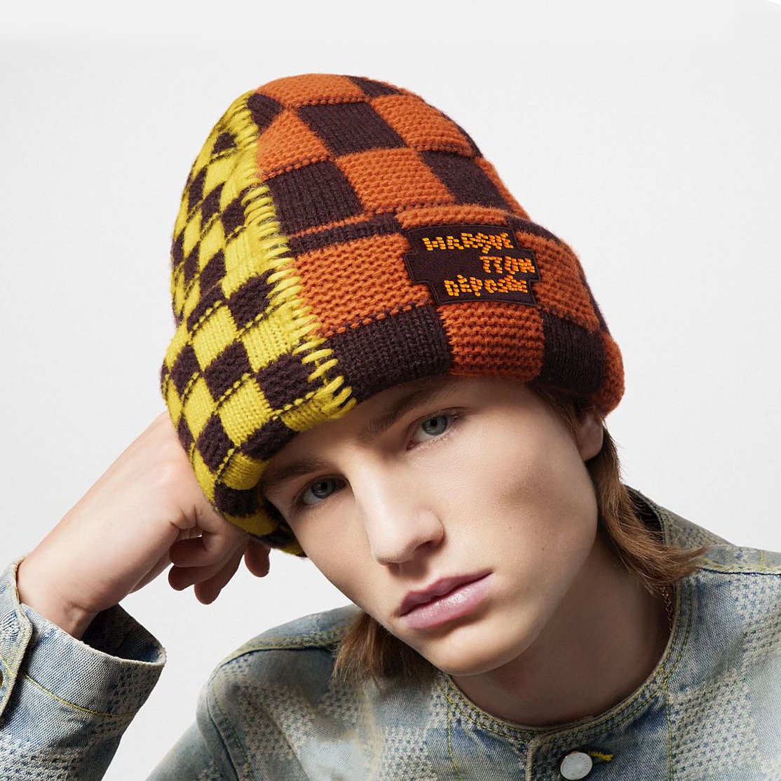 New designer woolen for men and women knitted hats checkerboard luxurious classic fashionable warm wool gift with original box VVVVV