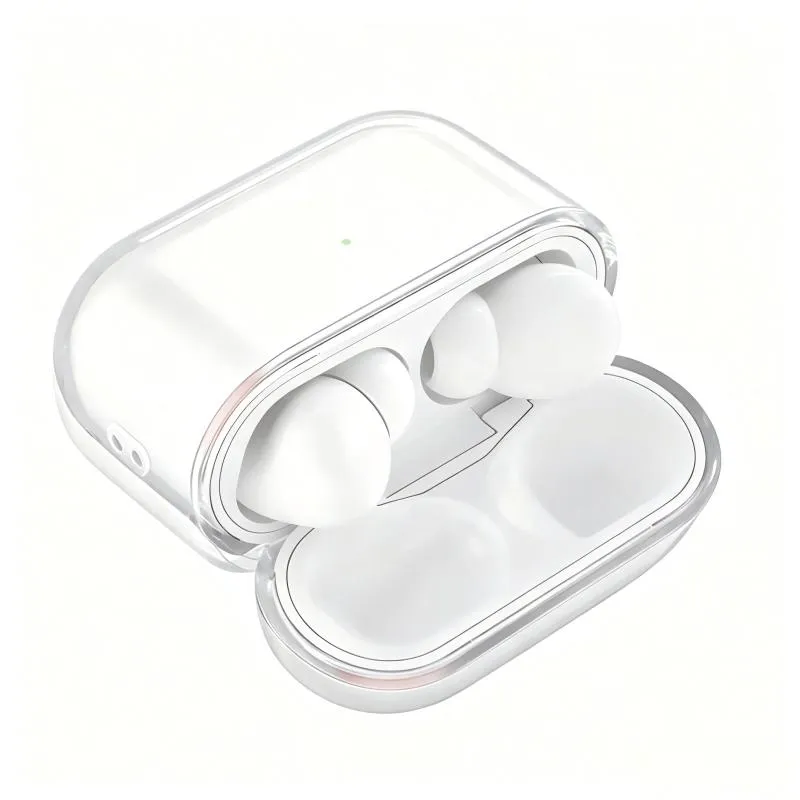 DE China Stock Silicone Shockproof Earbud Case, Compatible with Multi Generation Wireless Earphones, Supports Wireless Charging, Earphone Accessorie
