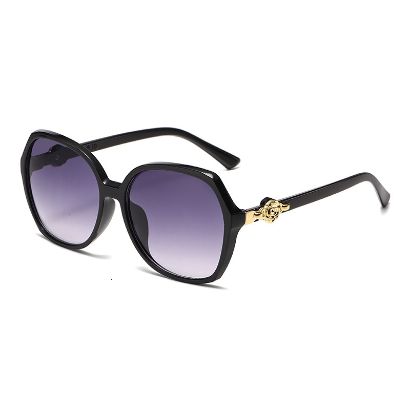 Designer Luxury Brand&# 039 Sunglasses 2026 New Model Women's Sunglasses: High-end Uv-protective Slimming For Round Faces Gradient Lens Face-sl