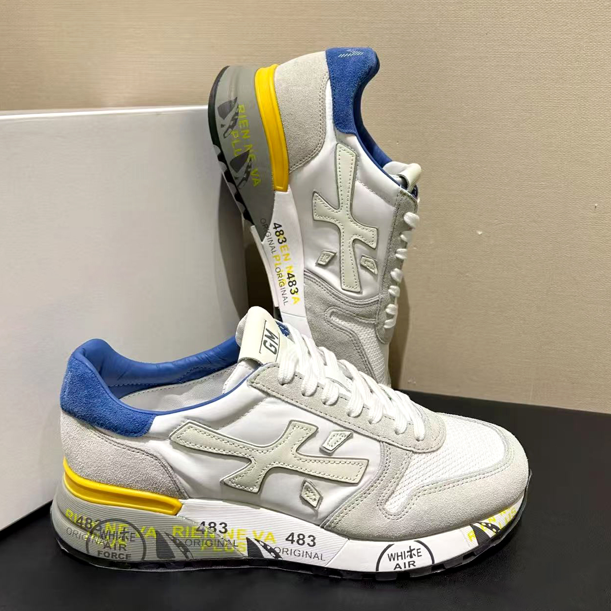 luxury Designer loafers trainer shoes New golf casual run shoe low Premiata mirror quality women sneaker Lace up Breathable tennis men Outdoor dress