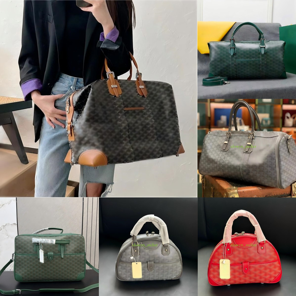 Sac de sport design vintage en cuir PU gaufré - Sac à main multi-style bowling - Sac porte-documents avec bandoulière amovible - Sac à main de vo