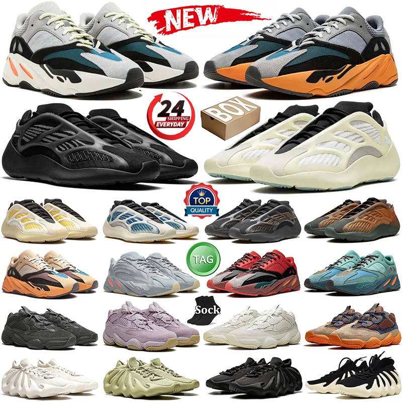 With Box 700 shoes designer sneakers Running Shoes trainers for Solid Grey Red blue Wash Orange mens womens chaussure black knight Outdoor men women