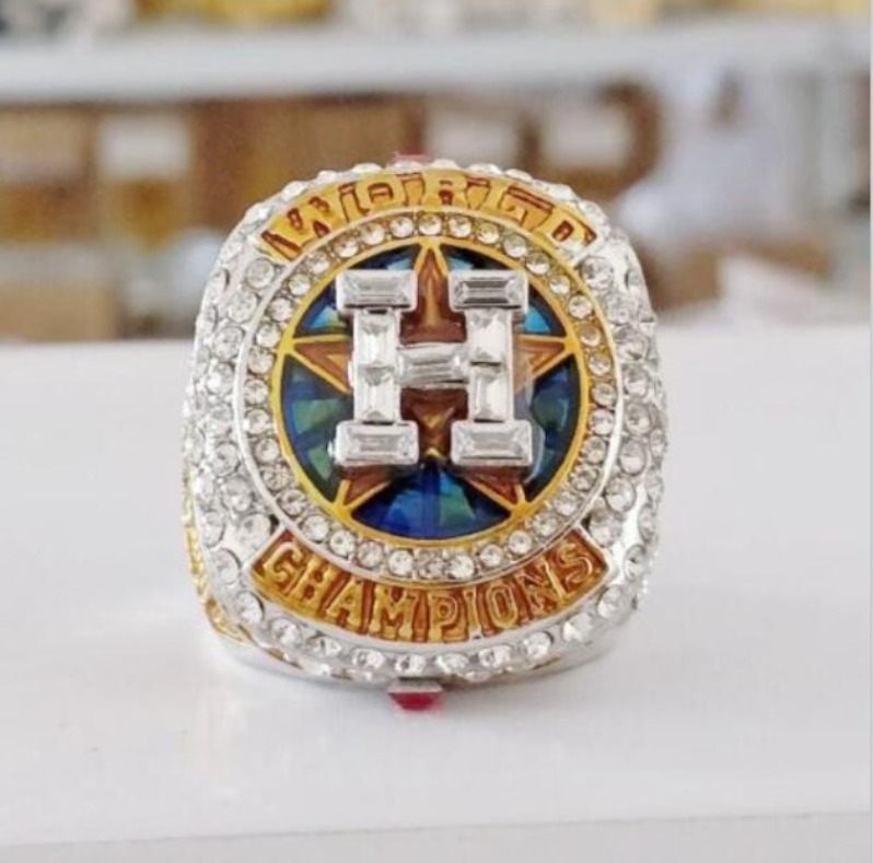 2017 World Series Astros Baseball Team Champions Championship Ring Sport Souvenir Men Fan Gift 2026 wholesale Hip Hop Punk Jewelry 2026 ACCEPT CUSTO