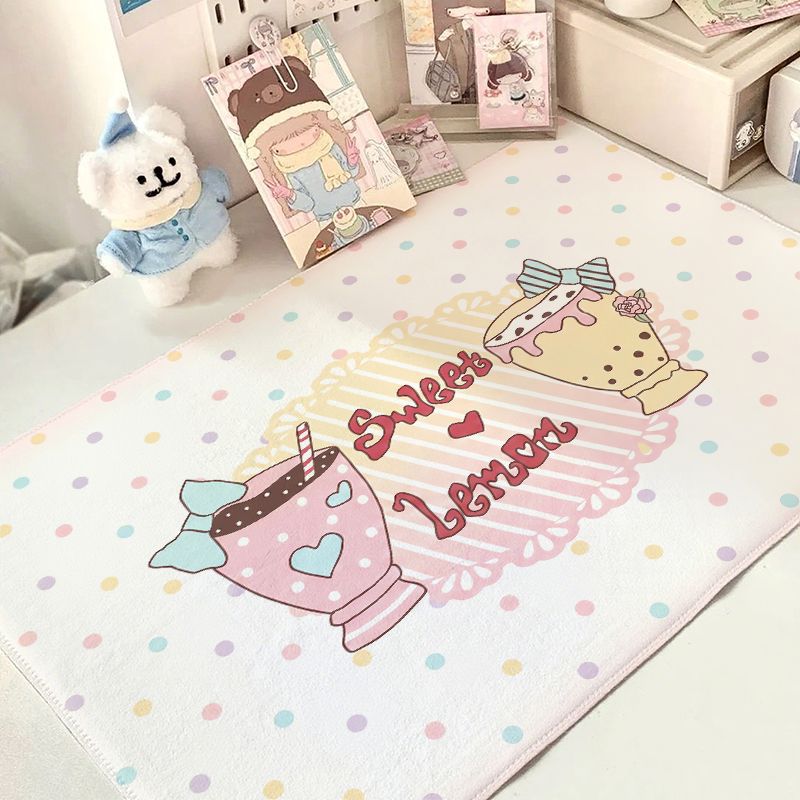 Korean style cotton and linen tablecloth, retro cute handmade journal decoration, photo backdrop.K3TA01