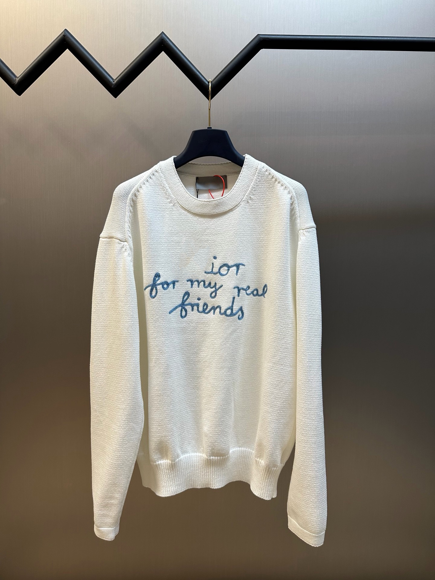 Men's Plus Size Hoodies & Sweatshirts in autumn / winter acquard knitting machine e Custom jnlarged detail crew neck cotton e8834574