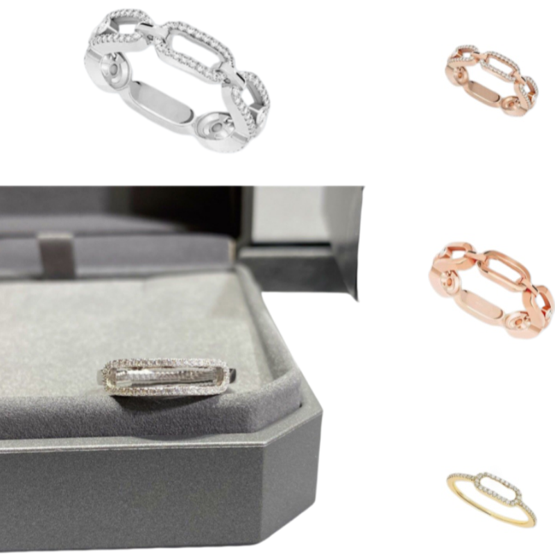 Ring Designer for women high quality luxury Jewelry Solid Colour Letter diamond ring Gifts Jewellery designer rings Temperament Versatile New Styles