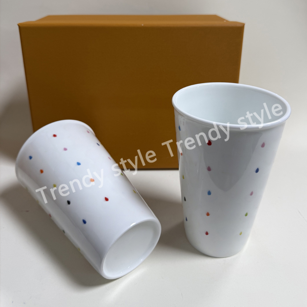Nouvelle bouteille tasses à café tasses Design de mode avec boîte-cadeau sac de luxe MJ223708