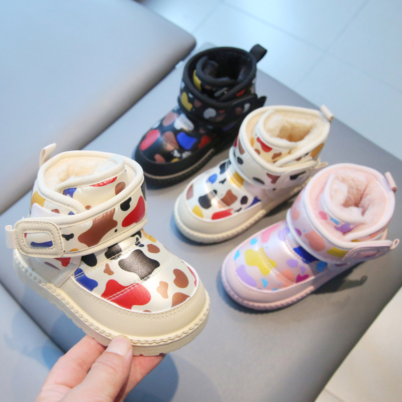 2026 Winter Hot Children's Designer Classic Snow Boots Keep Warm Waterproof Anti Slip Short Boots for Baby