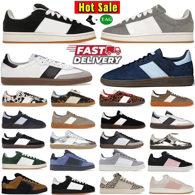 Chaussures décontractées de créateurs pour hommes et femmes Campus 00s chaussures baskets en daim blanc Black Gum Leopard OG Vegans Handball Spec