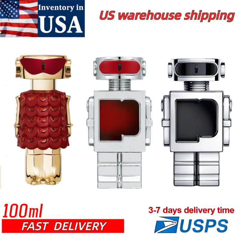 Designer Men Cologne Women Perfume Paco Robot Trophy Bottle perfume EDP EDT Long Lasting Enhanced Version Of High Quality Fragrance