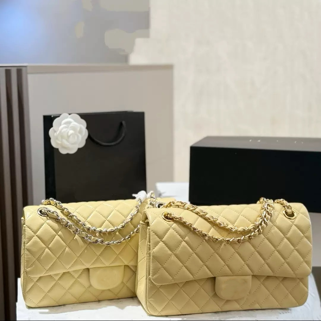 15a cc flap bag yellow bag pink black maxi flap bag for women luxury beach bag handbag cc purse designer bag 25.5cm sac Designer Bags 2026 Trends