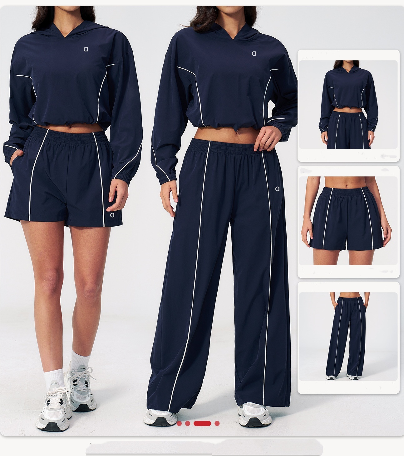 A2453 Veste de yoga résistante au soleil pour femme, fermeture éclair, coupe-vent, capuche, sport, équitation, alpinisme, manteau de sport, panta