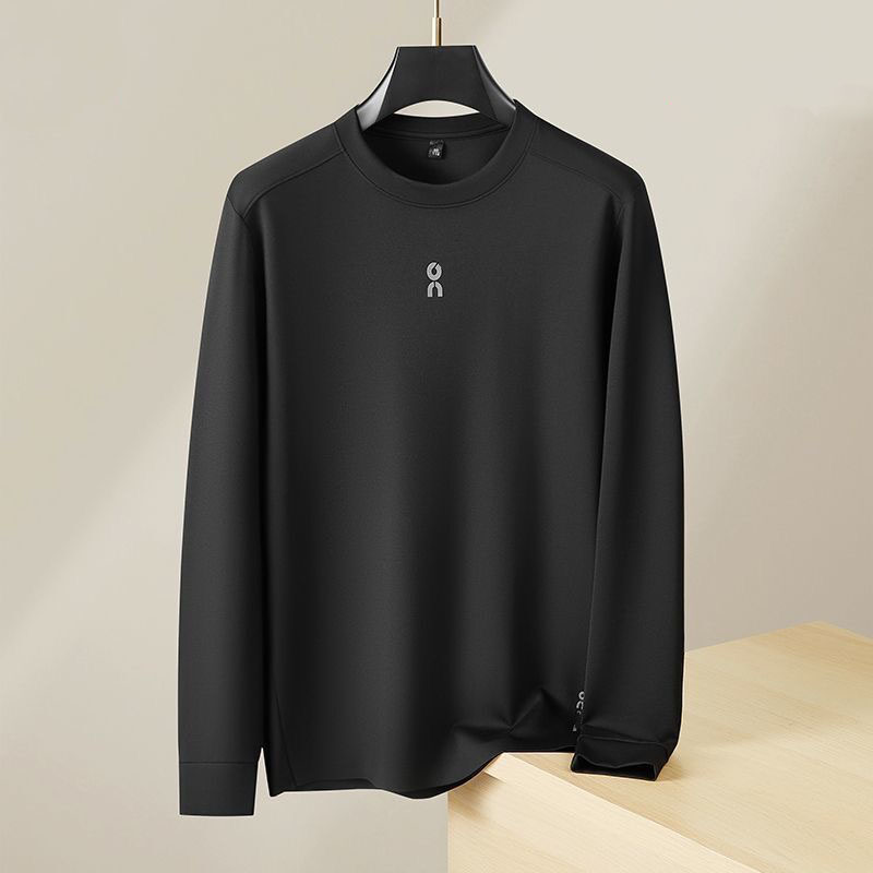 Comfortabel herfstsweatshirt voor heren in grote maten met grote borstinhoud (XL7XL)