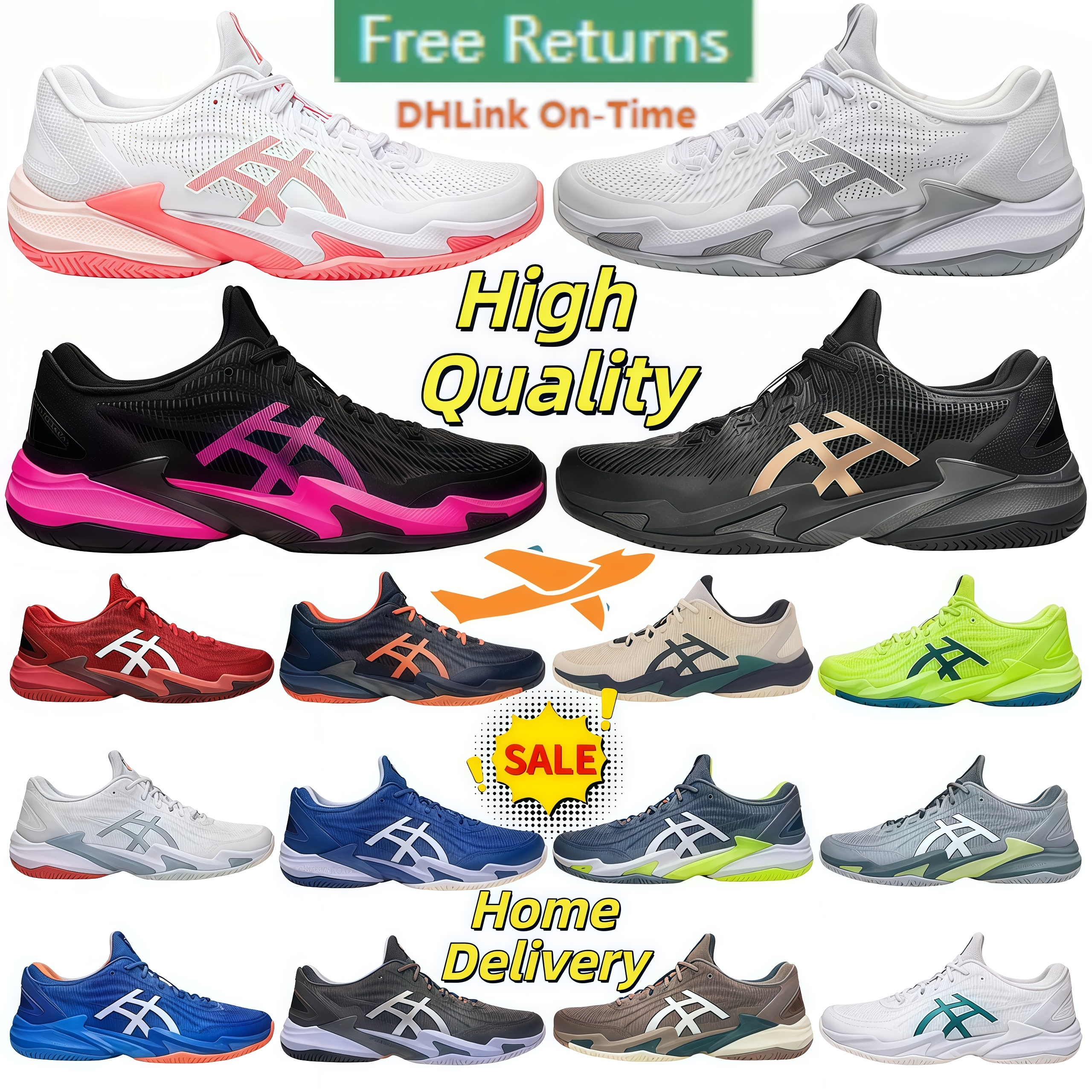Designer Sneakers Court FF3 Shoes Mens Womens Tennis Shoes Low Top Non Slip Solution Speed Sports Shoes Blue Orange White Powder Red Green Eur36-47