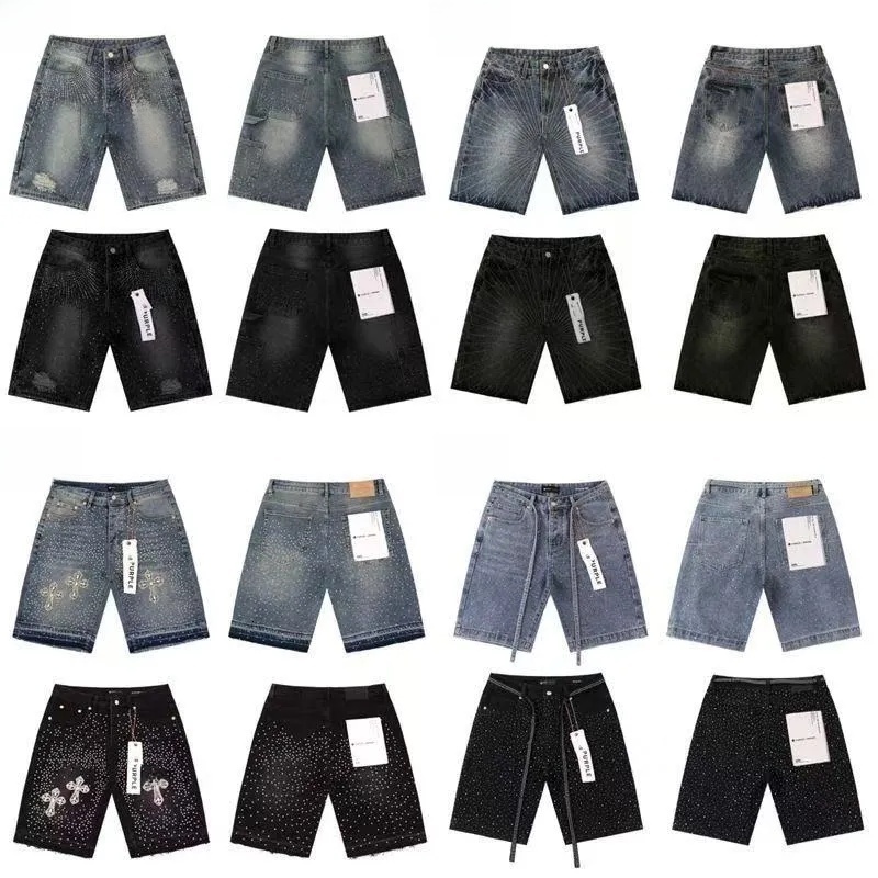 Biker Stacked Jeans 2026 designer Design Designer skinny Shinny Fashion Jean Men Straight for Mens jeans and mens jean shorts