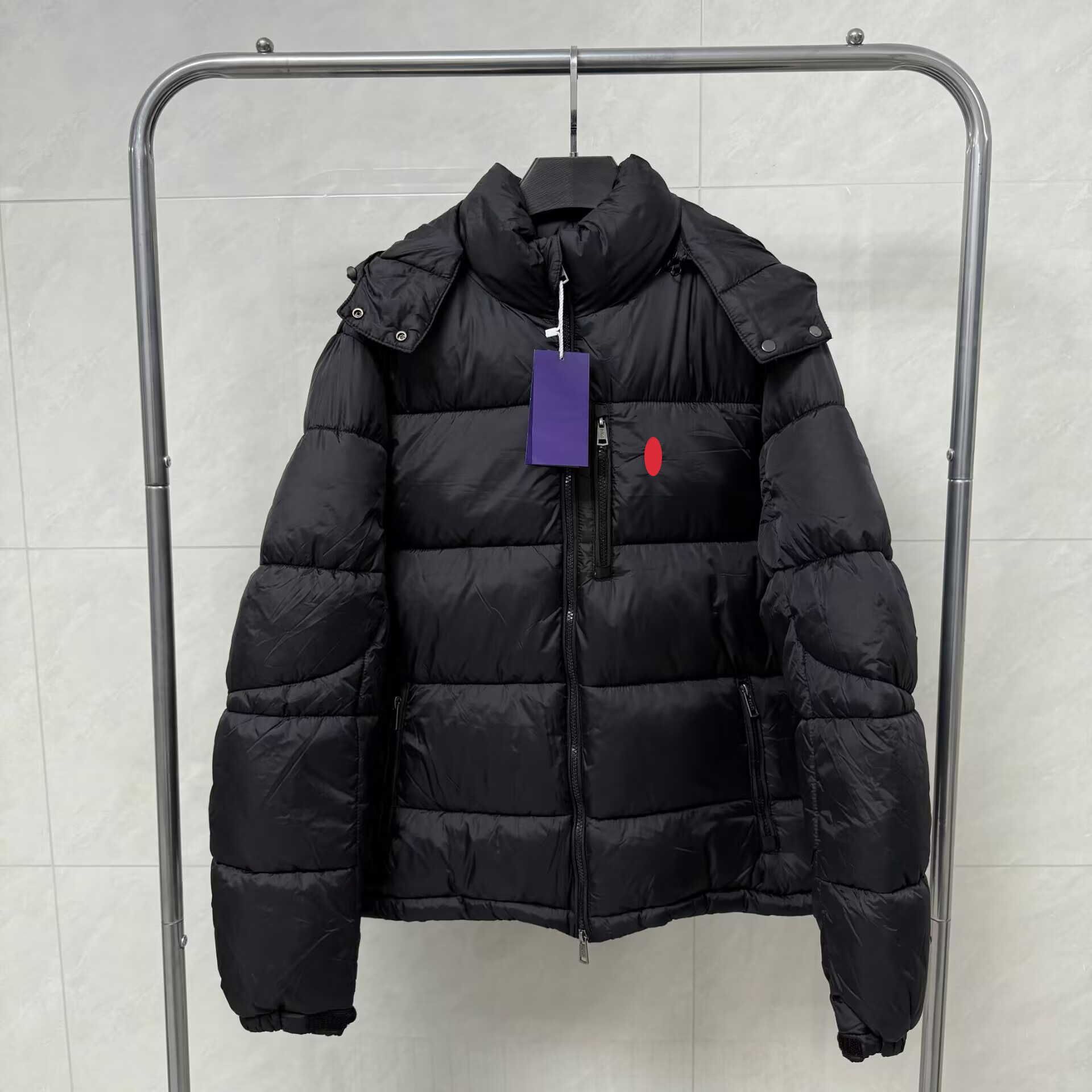 Down Jacket Mens Designer Polos Puffer Jacket Embroidery Letters Down Coats Thickening autumn awinter keep warm Outdoor Hooded Waterproof Jacket