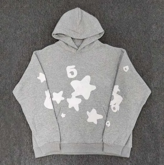 Spyder Hoodie Men Women designer spider hoodie Foam Print High Street Streetwear Unisex Hip Hop Vintage Loose Pullover Hooded Jumper Autumn Daily f6